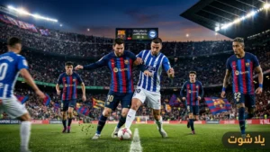 مواجهة استعادة التوازن لبرشلونة أمام ديبورتيفو ألافيس في الدوري الإسباني